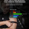 COOSPO HW9 Armband Heart Rate Monitor – HR Zones & Calories for Cycling Fitness Peloton Zwift Wahoo